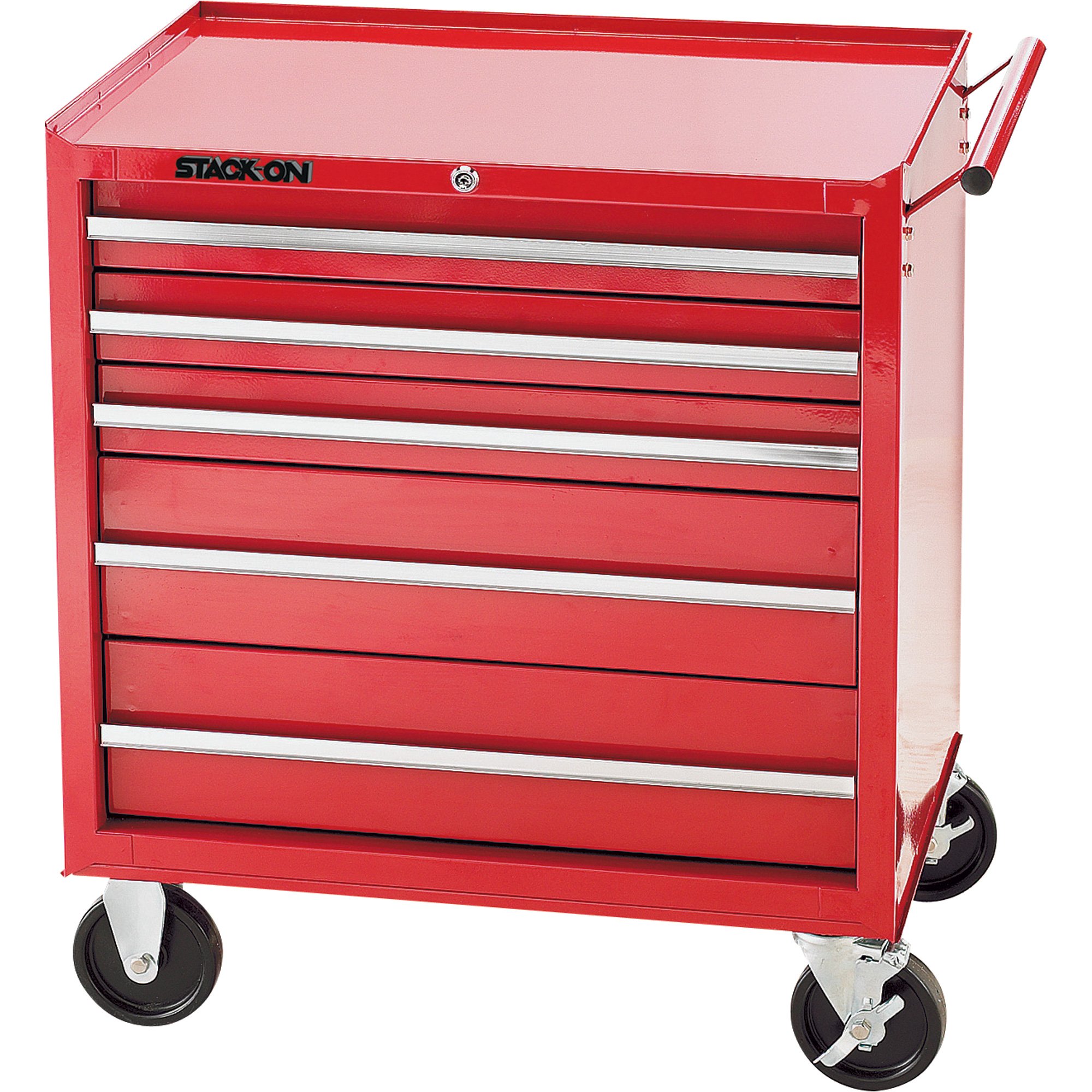 Remline Pro 5-Drawer Rolling Tool Cabinet — 26 1/2in.W x 18 1/8in.D x 31 1/8in.H, Model# MSR-1805BB